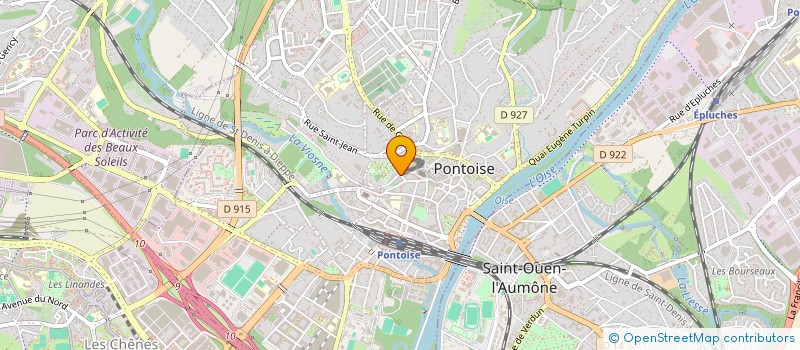 localisation de l'entreprise MONSIEUR MARCOS DOS SANTOS LISBOA à PONTOISE