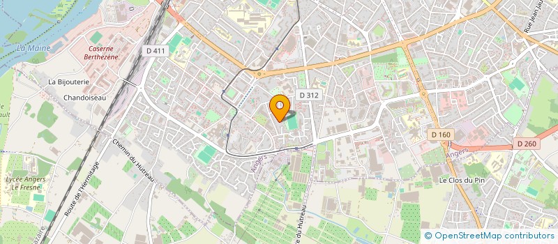 localisation de l'entreprise MONSIEUR MARCOS FAUCHARD à ANGERS