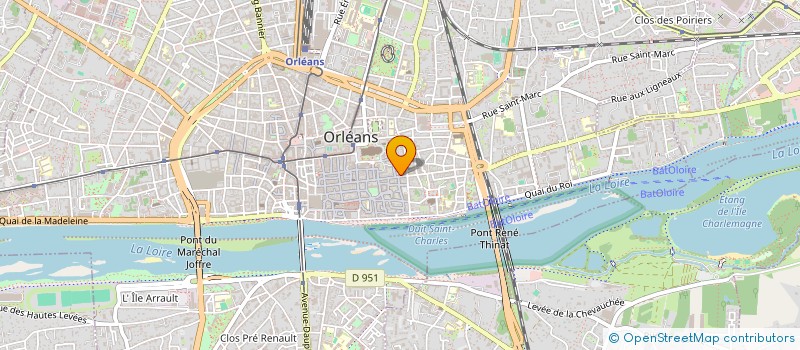 localisation de l'entreprise MONSIEUR MARCOS FERREIRA DE SOUZA à ORLEANS
