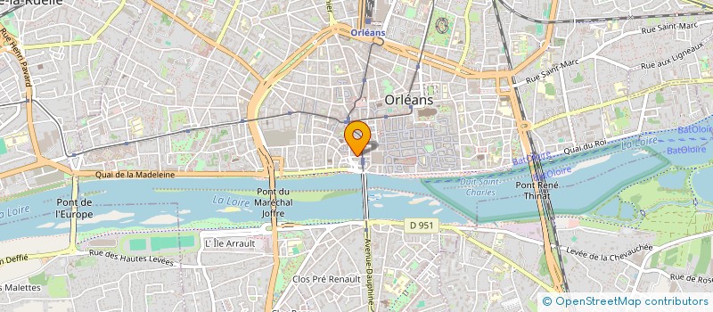 localisation de l'entreprise MONSIEUR MARCOS GOMES DA SILVA  ORLEANS