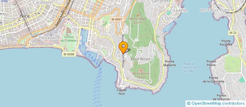 localisation de l'entreprise MONSIEUR MARCOS MONTESINOS à NICE
