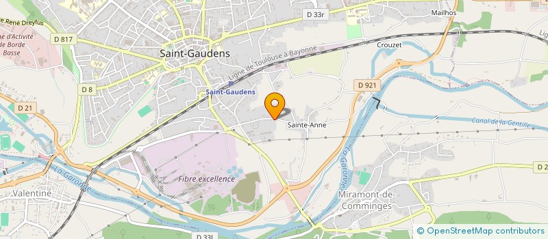 localisation de l'entreprise MONSIEUR MARCOS RODRIGUES DE CARVALHO  SAINT-GAUDENS