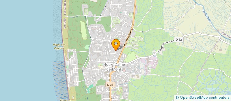 localisation de l'entreprise MONSIEUR MARCOS SAMPAIO  NOTRE-DAME-DE-MONTS