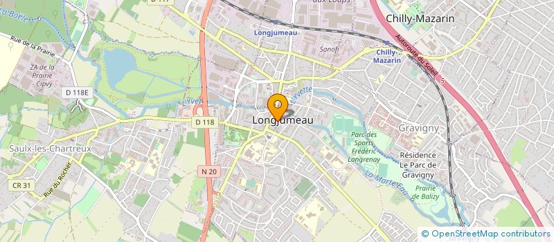 localisation de l'entreprise MONSIEUR MARCOS VILLARREAL à LONGJUMEAU