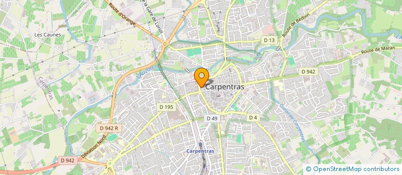 localisation de l'entreprise MONSIEUR MARCUS BONED à CARPENTRAS
