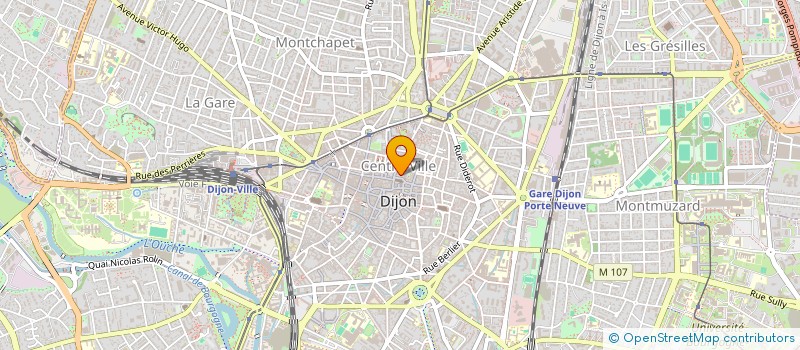 localisation de l'entreprise MONSIEUR MARCUS BORIOS  DIJON