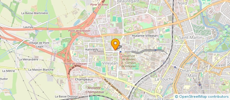 localisation de l'entreprise MONSIEUR MARCUS CAMAR-EDDINE  RENNES