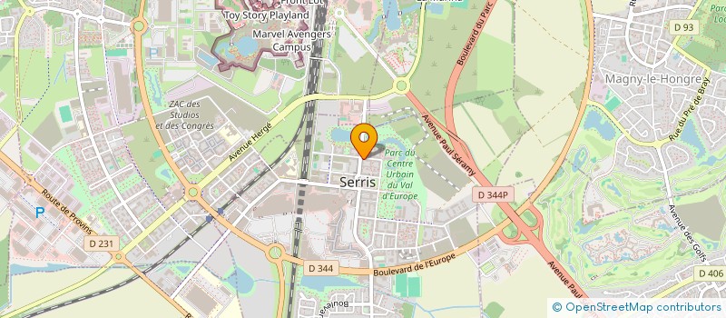 localisation de l'entreprise MONSIEUR MARCUS CLARKE  SERRIS