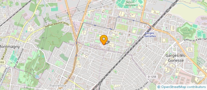 localisation de l'entreprise MONSIEUR MARCUS COMPERE  SARCELLES