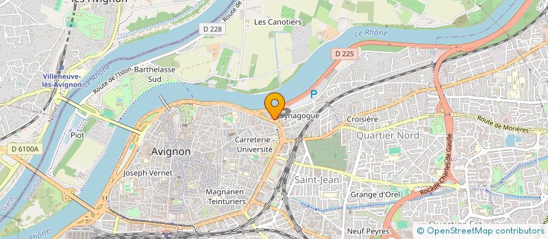 localisation de l'entreprise MONSIEUR MARCUS DINIZ DE SOUZA  AVIGNON