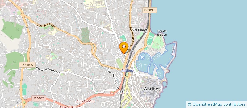 localisation de l'entreprise MONSIEUR MARCUS KENNEDY à ANTIBES
