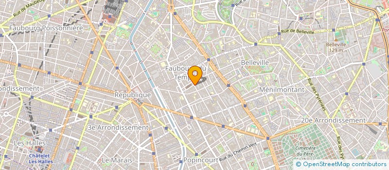 localisation de l'entreprise MONSIEUR MARCUS MCALLISTER  PARIS