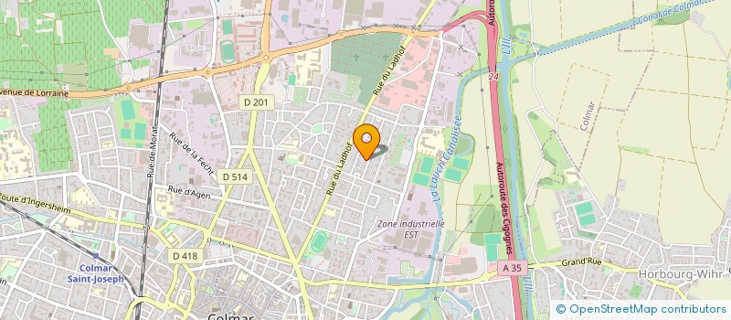 localisation de l'entreprise MONSIEUR MARCUS MEIER  COLMAR