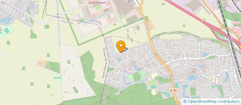 localisation de l'entreprise MONSIEUR MARCUS MOUTOUSSAMY  SAVIGNY-LE-TEMPLE