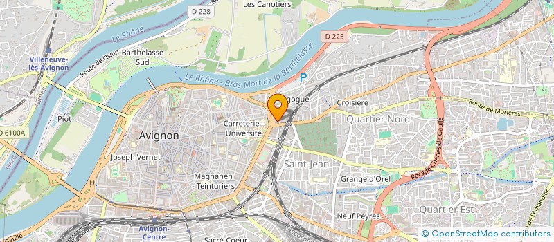 localisation de l'entreprise MONSIEUR MARCUS PEREIRA DE SOUZA  AVIGNON