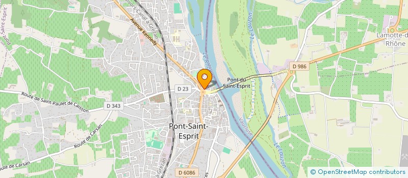 localisation de l'entreprise MONSIEUR MARCUS SKIBENKO à PONT-SAINT-ESPRIT