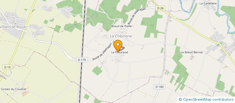 localisation de l'entreprise MONSIEUR MARCUS TIDBALL à LA CHEVRERIE