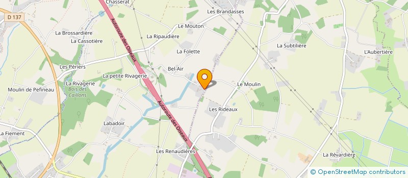 localisation de l'entreprise MONSIEUR MARD SAINT  MORAGNE