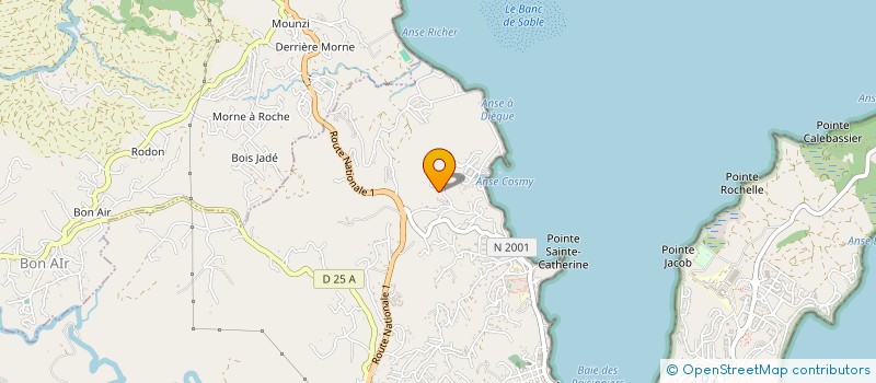 localisation de l'entreprise MONSIEUR MARDAYE PATRICE  LA TRINITE