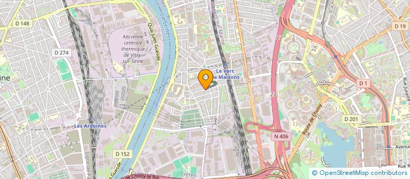 localisation de l'entreprise MONSIEUR MARDIROS MIHRANIAN à ALFORTVILLE