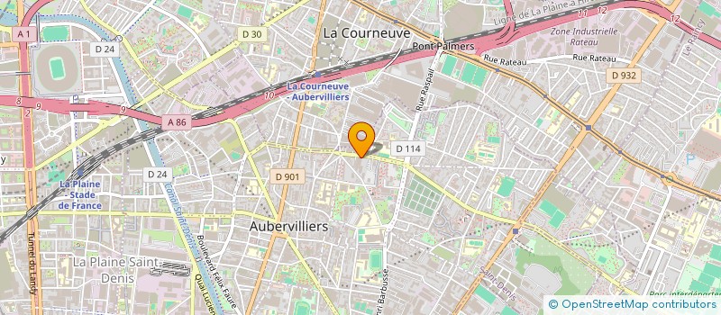 localisation de l'entreprise MONSIEUR MARDOCHE BENAYOUN à AUBERVILLIERS