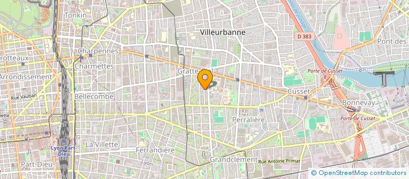 localisation de l'entreprise MONSIEUR MARDOCHEE DJOMO PAYA  VILLEURBANNE