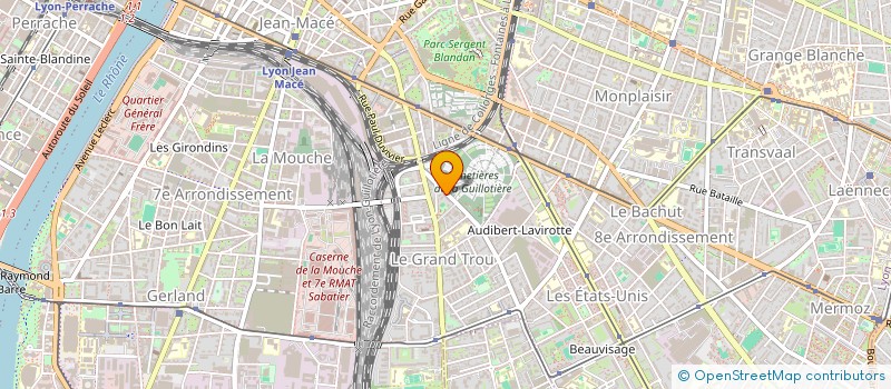 localisation de l'entreprise MONSIEUR MARDOCHEE MAKIESE  LYON