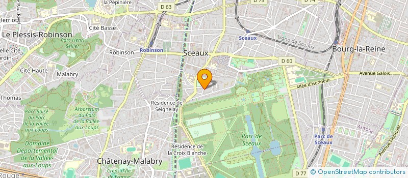 localisation de l'entreprise MONSIEUR MARE SEYE à SCEAUX