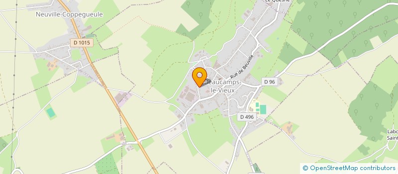 localisation de l'entreprise MONSIEUR MAREK BORTHIEWIEZ  BEAUCAMPS-LE-VIEUX