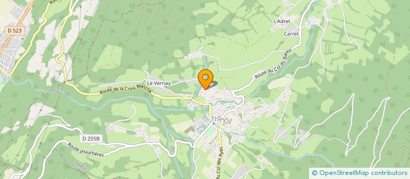 localisation de l'entreprise MONSIEUR MAREK BUCKI  THEYS