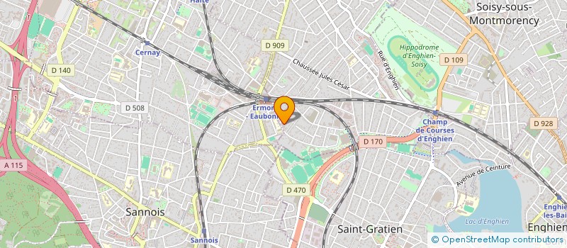 localisation de l'entreprise MONSIEUR MAREK CHRZAN à EAUBONNE
