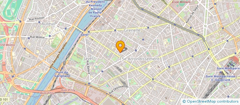 localisation de l'entreprise MONSIEUR MAREK DABROWSKI  PARIS