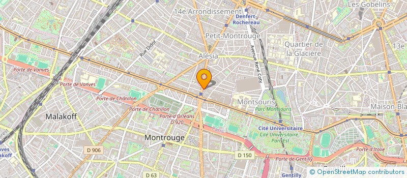 localisation de l'entreprise MONSIEUR MAREK DOROSZEWSKI  PARIS