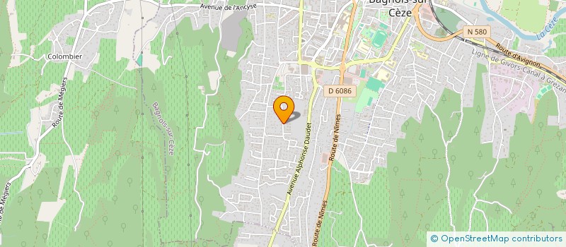 localisation de l'entreprise MONSIEUR MAREK DROZD  BAGNOLS-SUR-CEZE