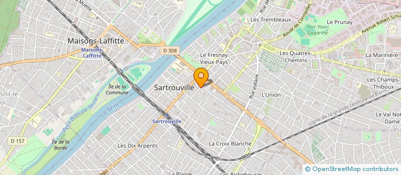 localisation de l'entreprise MONSIEUR MAREK GURDA à SARTROUVILLE