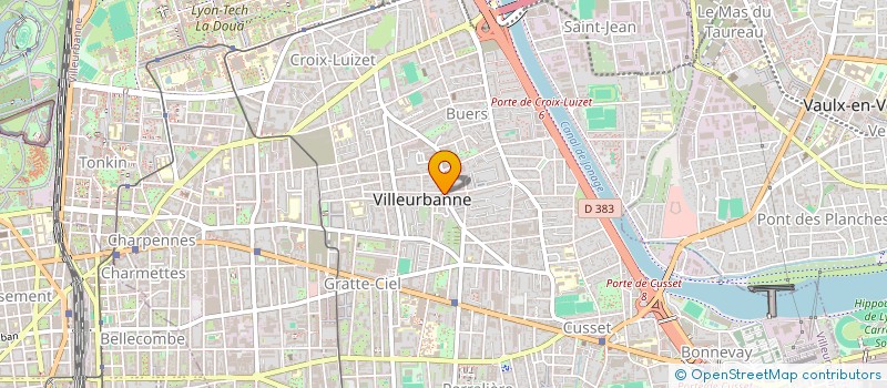 localisation de l'entreprise MONSIEUR MAREK IVANOV KUZOV  VILLEURBANNE