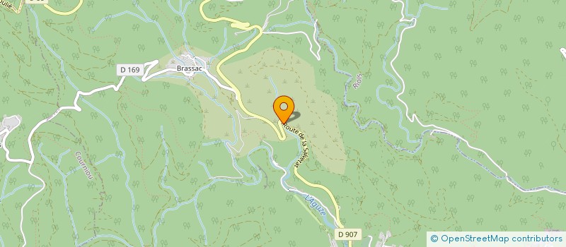 localisation de l'entreprise MONSIEUR MAREK JANY  SAINT-PONS-DE-THOMIERES