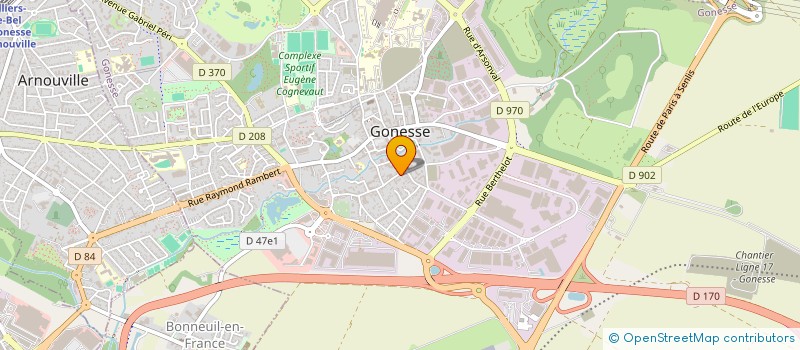 localisation de l'entreprise MONSIEUR MAREK KARGUL à GONESSE