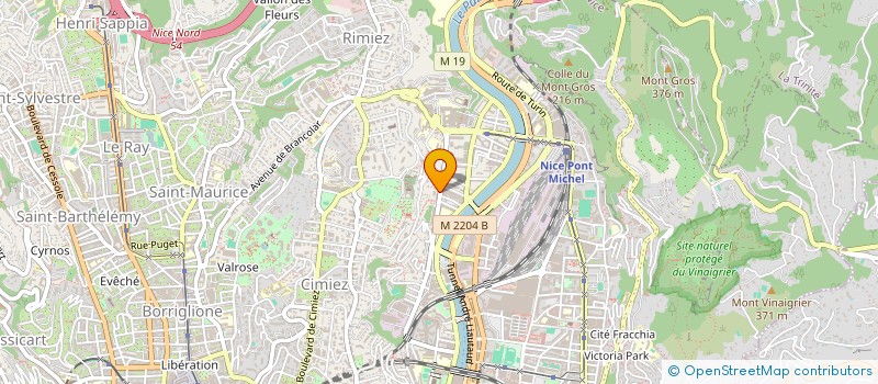 localisation de l'entreprise MONSIEUR MAREK KOWAL à NICE