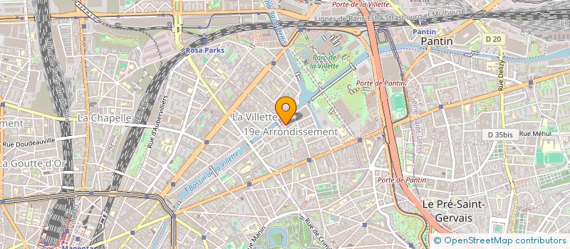 localisation de l'entreprise MONSIEUR MAREK KROWINSKI  PARIS