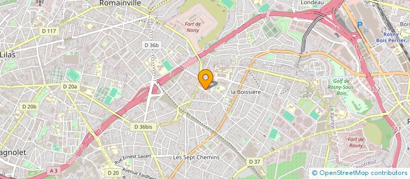 localisation de l'entreprise MONSIEUR MAREK MALYSKA à MONTREUIL