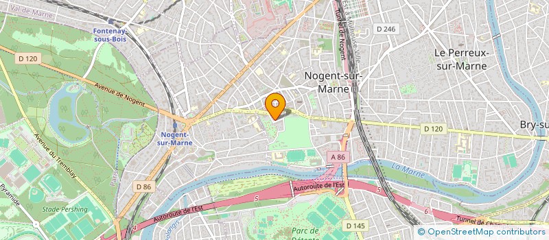 localisation de l'entreprise MONSIEUR MAREK NURZYNSKI à NOGENT-SUR-MARNE