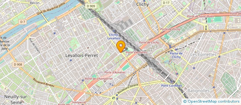 localisation de l'entreprise MONSIEUR MAREK SITKO à LEVALLOIS-PERRET