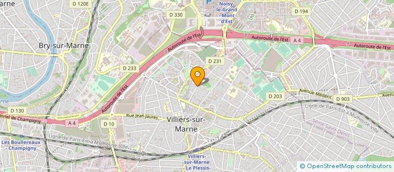 localisation de l'entreprise MONSIEUR MAREK SLIWINSKI à VILLIERS-SUR-MARNE