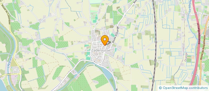 localisation de l'entreprise MONSIEUR MAREK TYL  CADEROUSSE