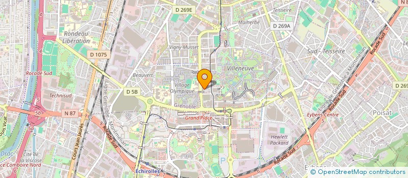 localisation de l'entreprise MONSIEUR MAREK ZBOROWSKI à GRENOBLE