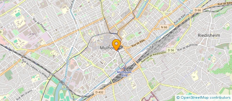 localisation de l'entreprise MONSIEUR MAREZ GHARBI  MULHOUSE