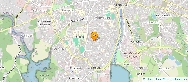 localisation de l'entreprise MONSIEUR MARGAUX CERFEUILLET  VANNES