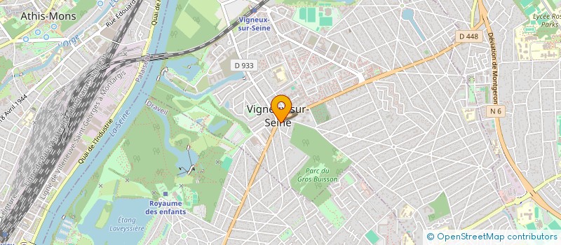 localisation de l'entreprise MONSIEUR MARGUERITE BARBE à VIGNEUX-SUR-SEINE