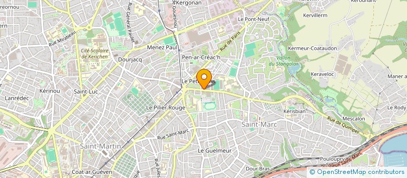 localisation de l'entreprise MONSIEUR MARGUERITE COTONEA à BREST